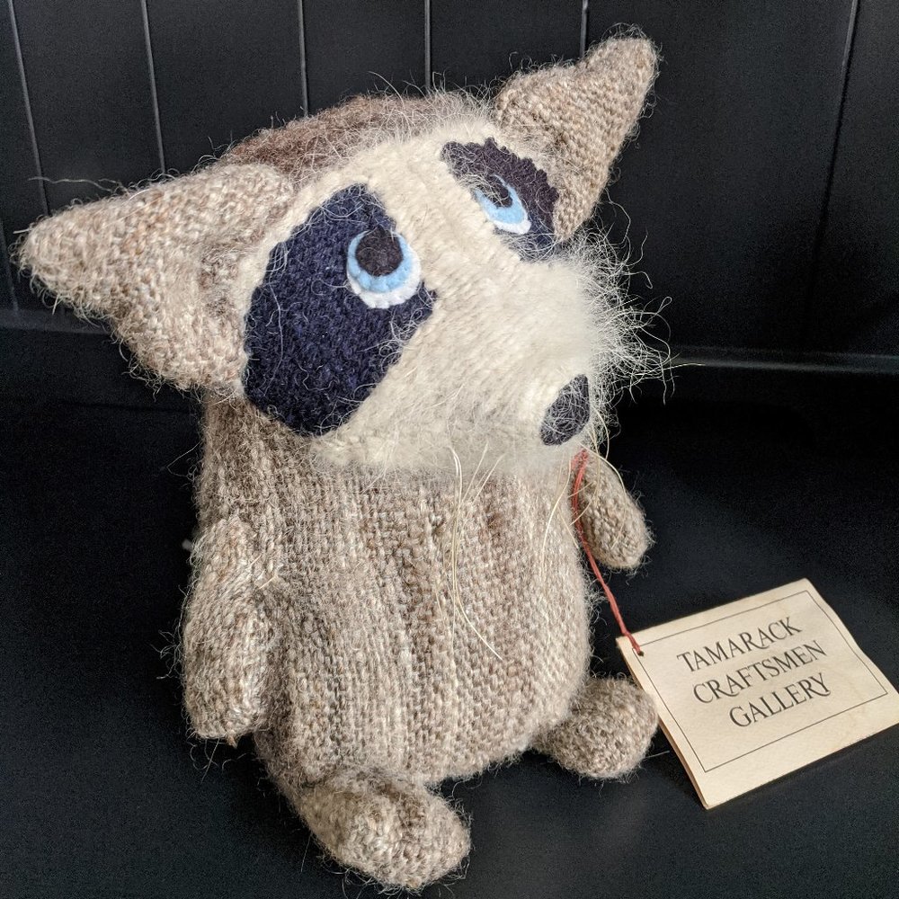 SOLD Vintage BABY RACCOON by Lynn Spitz-Nagel - Picture 2 of 10